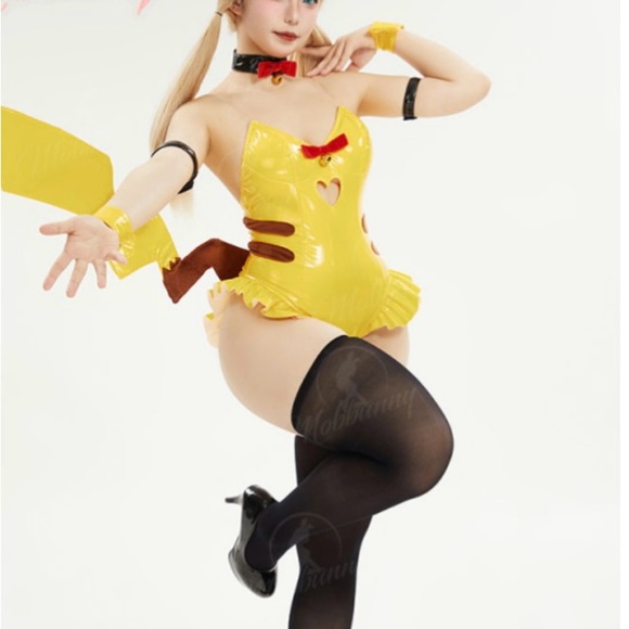 Pikachu costume cosplay Pokémon Fashion Nova Halloween Mob bunny - Picture 3 of 16